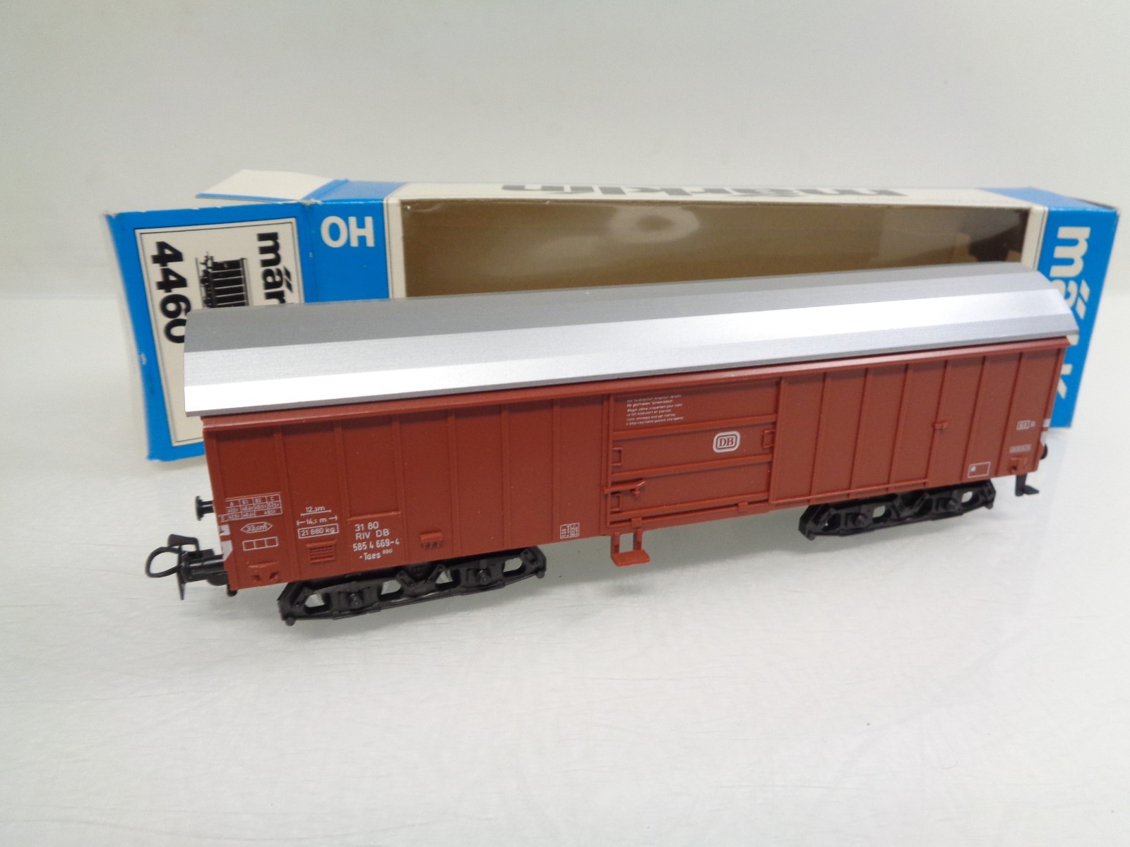 Märklin H0 4460 Schwenkdachwagen der DB in OVP RR4836