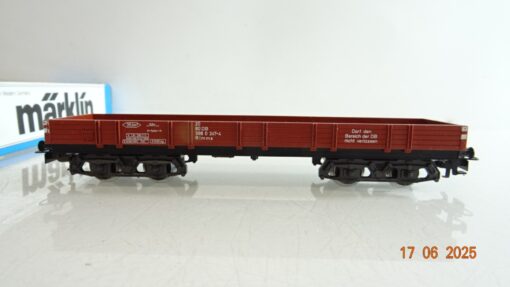 Märklin H0 4473 Niederbordwagen 4-achsigder DB in OVP PR8505 – Bild 3