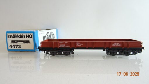 Märklin H0 4473 Niederbordwagen 4-achsigder DB in OVP PR8505