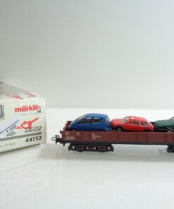 Märklin H0 44732 AC Autotransportwagen mit PKWs in OVP F1033