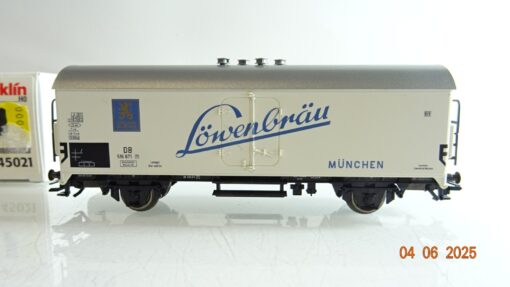Märklin H0 45021 Kühlwagen Löwenbräu der DB in OVP PR8226 – Bild 3