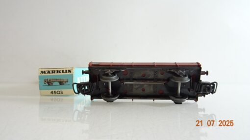 Märklin H0 4503 Niederbordwagen der DB in OVP PR9132 – Bild 4