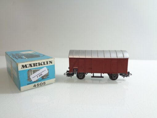 Märklin H0 4505 AC Gedeckter Güterwagen in OVP der DB F655
