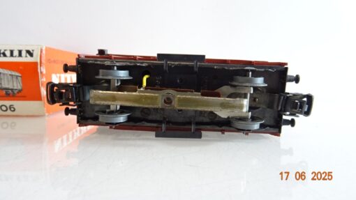 Märklin H0 4506 gedeckter Güterwagen mit Schlusslaternen der DB in OVP PR8501 – Bild 6