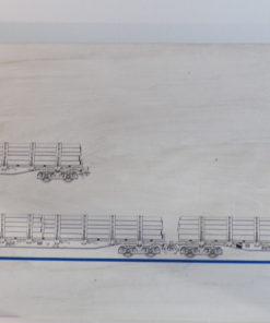 Märklin H0 4516 Wagen-Set Holztransport 3 tlg. der DB in OVP BH1913