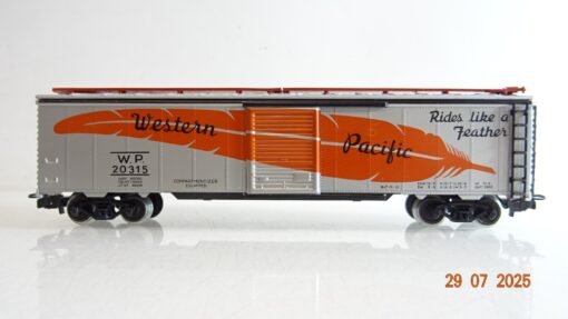 Märklin H0 4571 US gedeckter Güterwagen der Western Pacific PR9306 o. – Bild 3