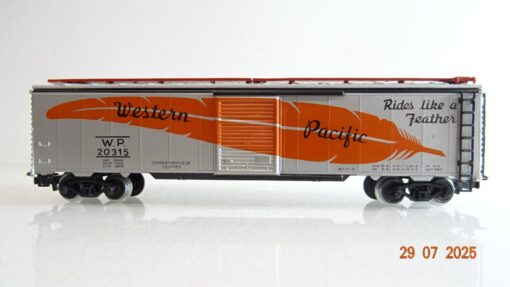 Märklin H0 4571 US gedeckter Güterwagen der Western Pacific PR9306 o.