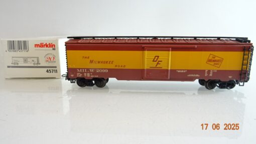 Märklin H0 45711 US gedeckter Güterwagen der MILW in OVP PR8497