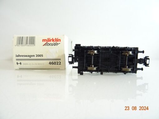 Märklin H0 46022 Hochbordwagen der DB Jahreswagen 2005  in OVP PR2178 – Bild 4