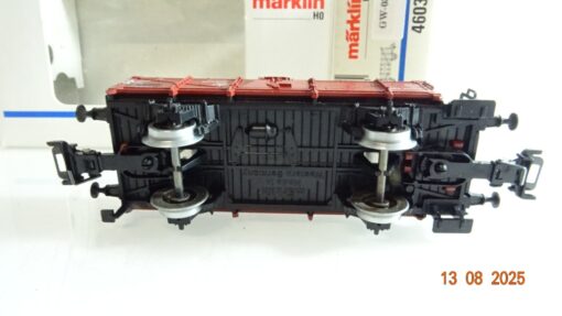 Märklin H0 46032 Hochbordwagen mit Bremserhaus der DRG in OVP RR2828 – Bild 4