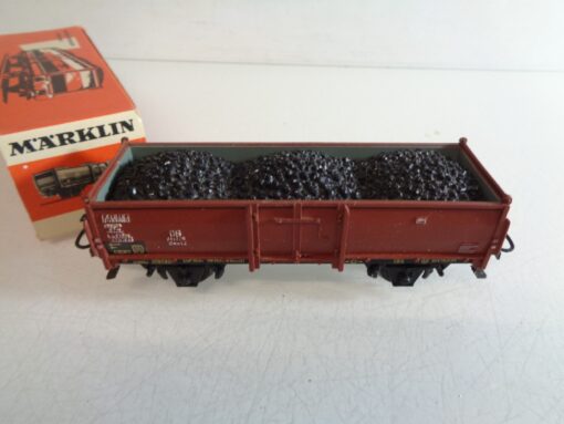 Märklin H0 4604 Hochbordwagen mit Ladung der DB in OVP RR4118 – Bild 3