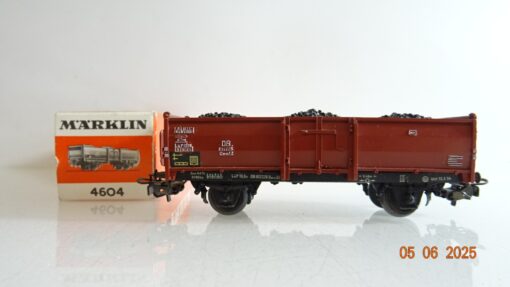 Märklin H0 4604 offener Güterwagen mit Steinkohle der DB in OVP PR8259