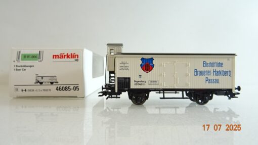 Märklin H0 46085-05 Bierwagen Bischöfliche Brauerei Hackberg Passau OVP PR9029