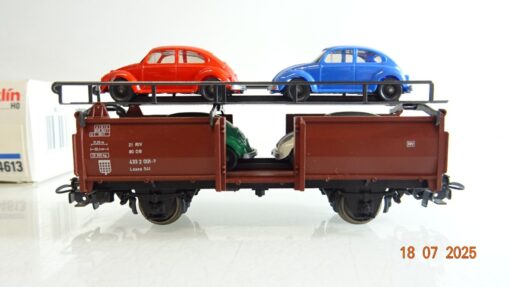 Märklin H0 4613 Autotransportwagen beladen der DB in OVP PR9083 – Bild 3