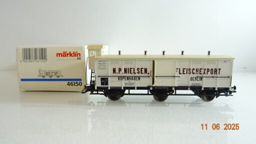 Märklin H0 46150 Kühlwagen Nielsen Fleischexport Kopenhagen/Berlin in OVP PR8359