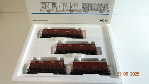 Märklin H0 46273 Wagen-Set gedeckte Güterwagen der DB in OVP PR7847