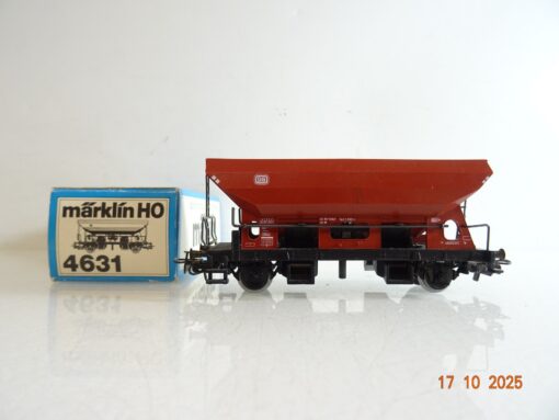 Märklin H0 4631 Seitenentladewagen der DB in OVP BH580