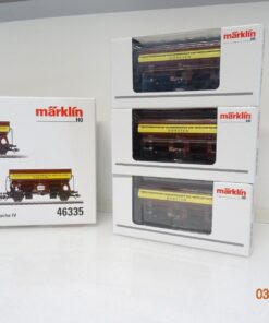 Märklin H0 46335 Schwenkdachwagen-Set 3 tlg. der DB  in OVP PR5694