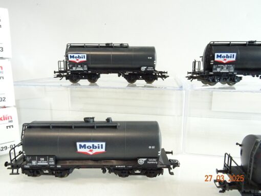 Märklin H0 46529 Kesselwagen-Set Mobil 6 tlg. der DB in OVP PR6767 – Bild 3