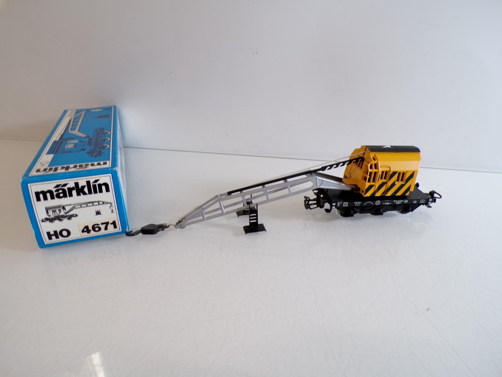 Märklin H0 4671 Kraanwagen der DB in OVP HS67