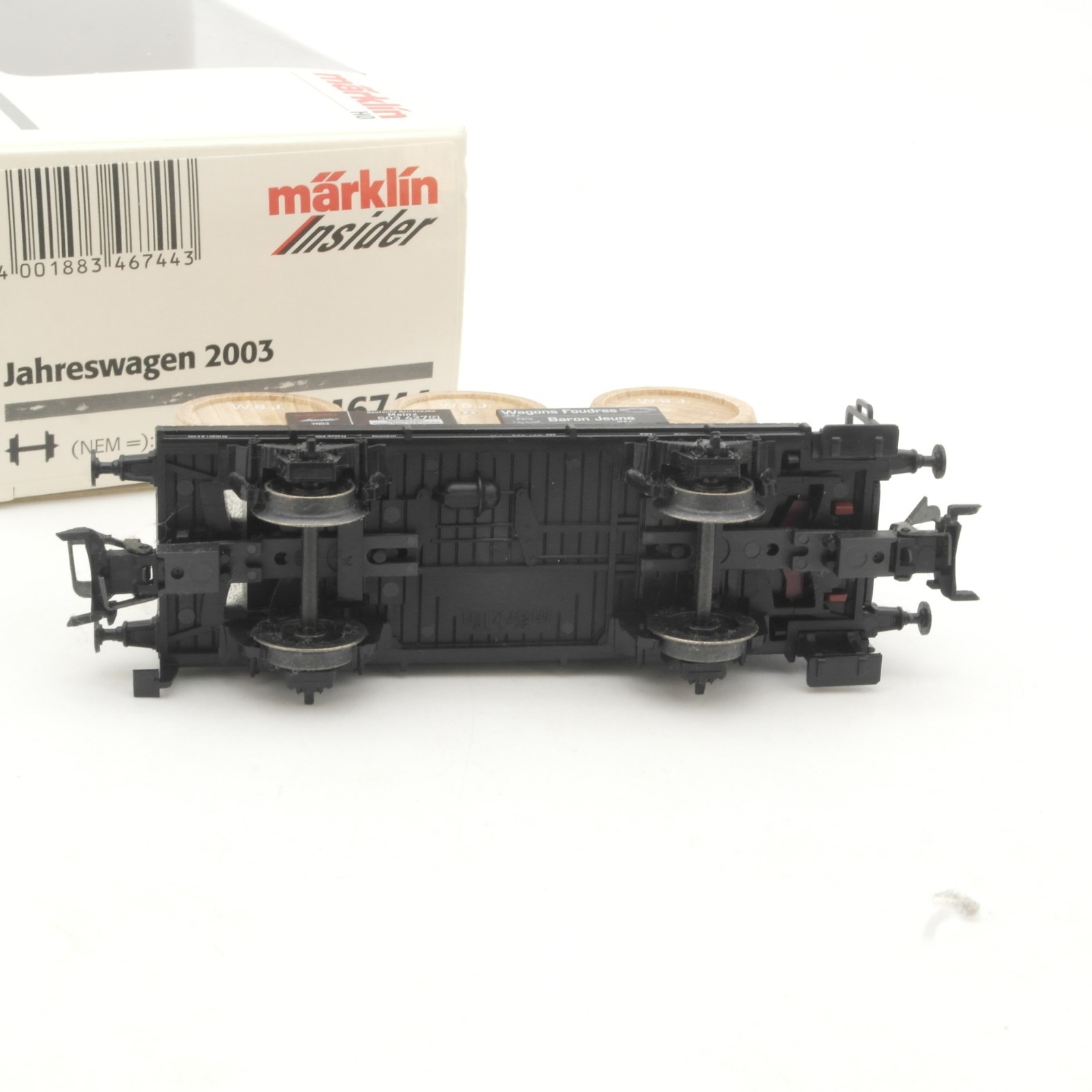 Märklin H0 46744 Insider Jahreswagen 2003 Weinfasswagen in OVP RR5525 – Bild 4