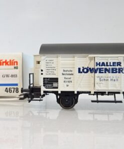 Märklin H0 4678 Bierwagen Haller Löwenbräu der DR in OVP PR8868