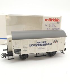 Märklin H0 4678 Bierwagen Haller Löwenbräu in OVP QR7816
