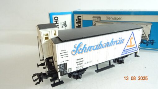 Märklin H0 4680 Bierwagen Schwabenbräu in OVP RR2855