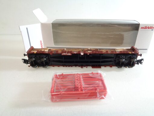 Märklin H0 47008 Güterwagen mit Holzladung der DB in OVP RR4087 – Bild 4
