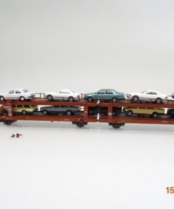 Märklin H0 4712 Autotransportwagen mit 10 PKW`s der DB in OVP PR7657