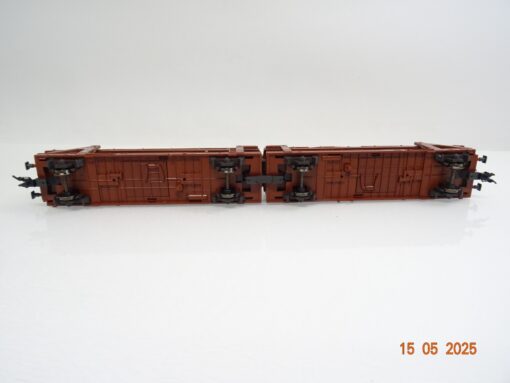 Märklin H0 4712 Autotransportwagen mit 10 PKW`s der DB in OVP PR7657 – Bild 5