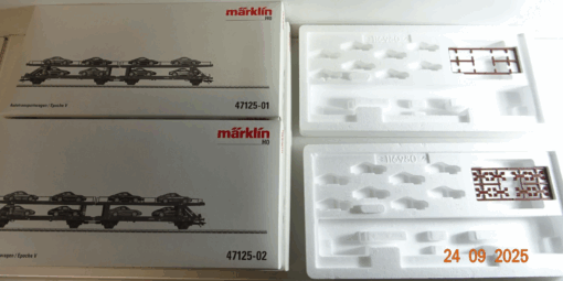 Märklin H0 47125 Set mit 2 Autotransportern Leerverpackung siehe Foto PK1073 – Bild 4