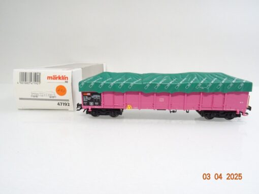 Märklin H0 47192 Hochbordwagen mit SBB Plane der SBB in OVP PR6847