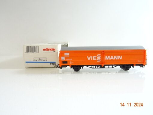 Märklin H0 4728  Schiebwandwagen Viessmann der DB in OVP PR3893