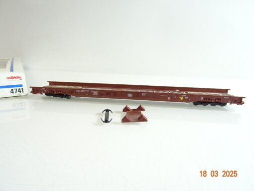 Märklin H0 4741 Niederflurwagen LKW Transport der DB in OVP PR6663