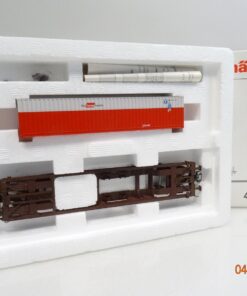 Märklin H0 47445 Österreich Taschenwagen der ÖBB mit 40´ Container in OVP LE9119