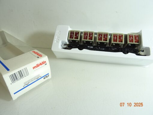 Märklin H0 4767 DB  Behälterertragwagen " Von Haus zu Haus"   in OVP HS15