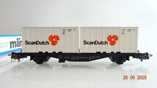 Märklin H0 4770 Containerwagen ScanDutch der DB in OVP PR8741 – Bild 3