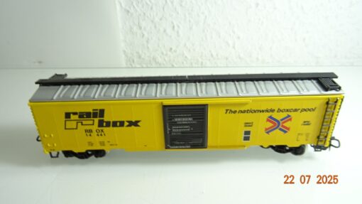 Märklin H0 4773 US Güterwagen rail box RB OX 14 441 RR2585 o. – Bild 3