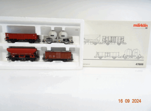 Märklin H0 47888 Wagen Set Belgische Güterwagen in OVP TF1105