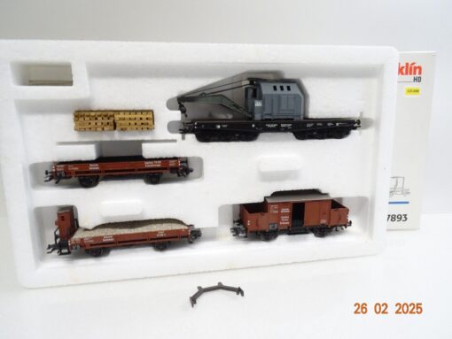Märklin H0 47893 Wagen-Set Gleisbauzug der DRG in OVP LE8929
