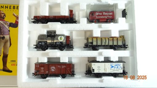Märklin H0 47895 Wagen-Set 650 Jahre Sonneberg 5 tlg. der DR in OVP PR9618 – Bild 3