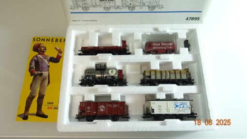 Märklin H0 47895 Wagen-Set 650 Jahre Sonneberg 5 tlg. der DR in OVP PR9618