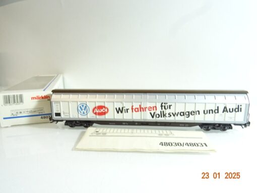 Märklin H0 48031  Großraum Schiebewandwagen VW und Audi der DB in OVP PR5453
