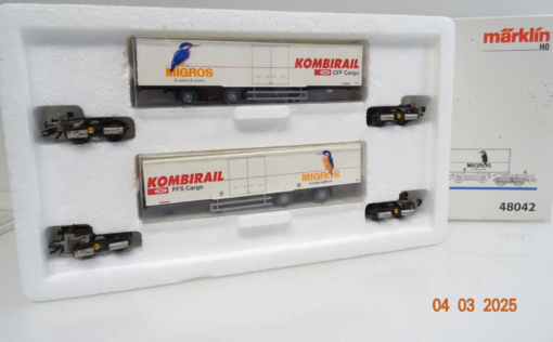 Märklin H0 48042 KOMBIRAIL Transport-System der SBB Cargo in OVP LE9122