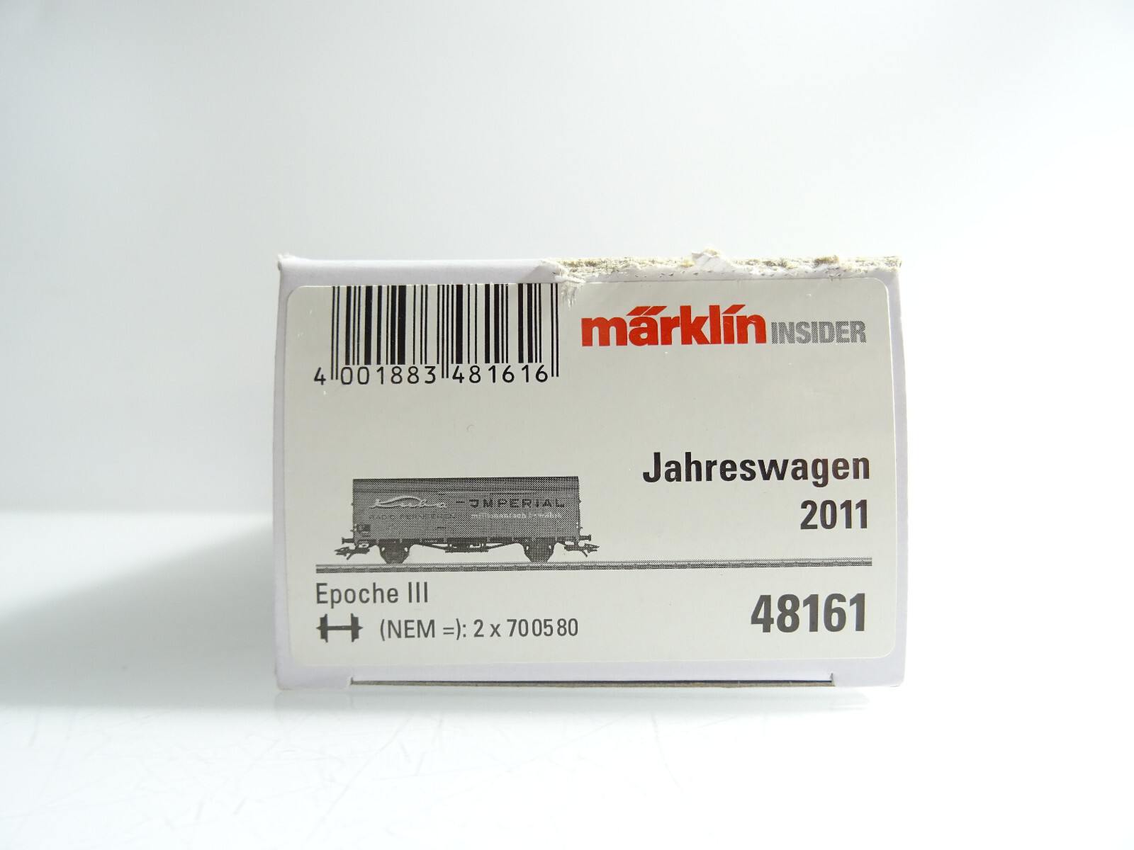 Märklin H0 48161 Jahreswagen 2011 Märklin Insider in OVP C59 – Bild 3