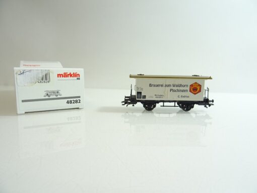 Märklin H0 48282 Bierwagen Brauerei zum Waldhorn der K.W.St.E. in OVP TF643