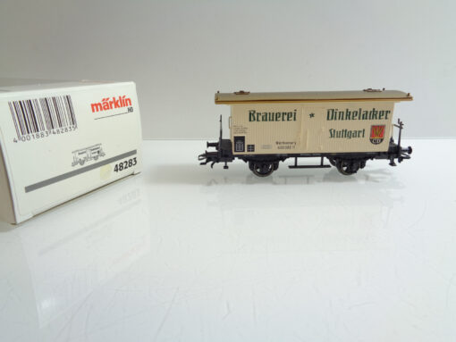 Märklin H0 48283 Ged. Güterw. Brauerei Dinkelacker der K.W.St.E. in OVP AR5438 – Bild 3