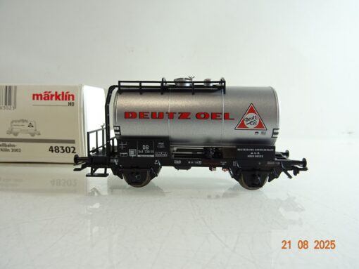 Märklin H0 48302 Kesselwagen Deutz Oel der DB in OVP PR9692 – Bild 3