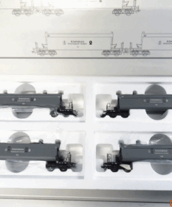 Märklin H0 48573 Lastrohrwagen-Set Amphibischer Verkehr der DB in OVP PR7426